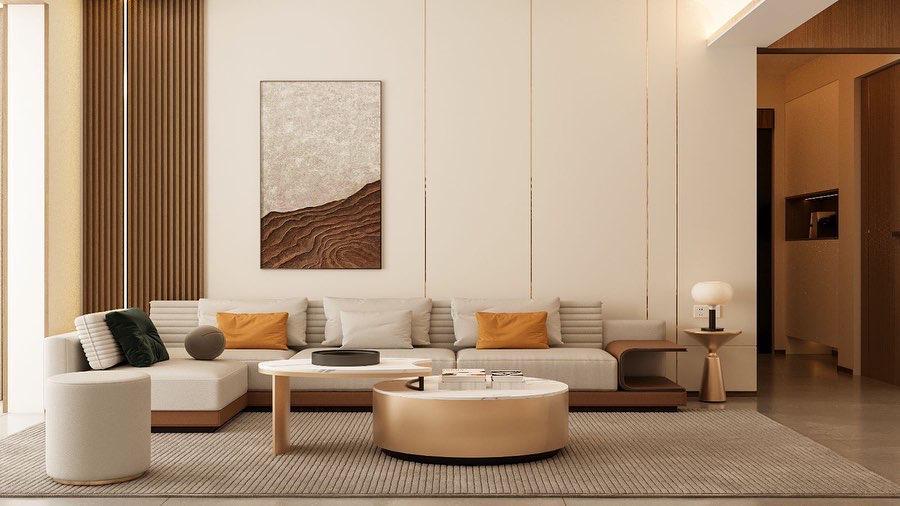 S.T Evi Salon Tasarımı